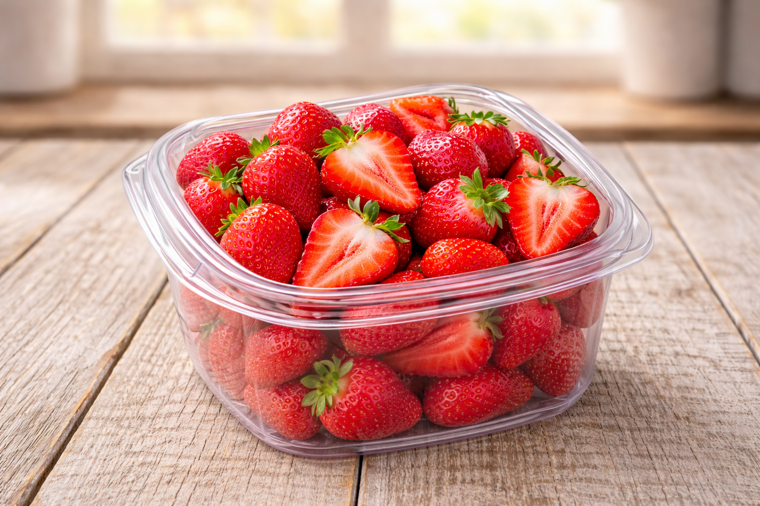 Fresh Strawberry Container