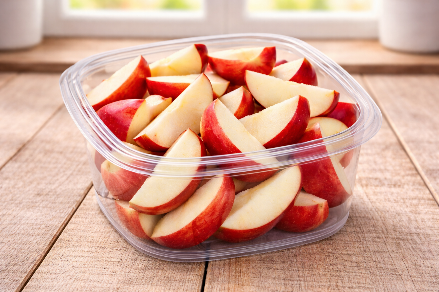 Fresh Apple Slices Box